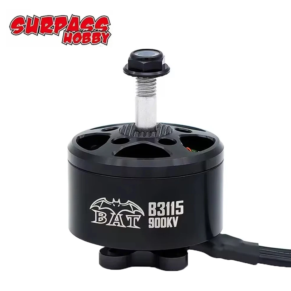 

SURPASS HOBBY B3115 3115 900KV 6S Бесщеточный двигатель, совместимый с 9-10 дюймов для гоночного дрона дальнего действия FPV