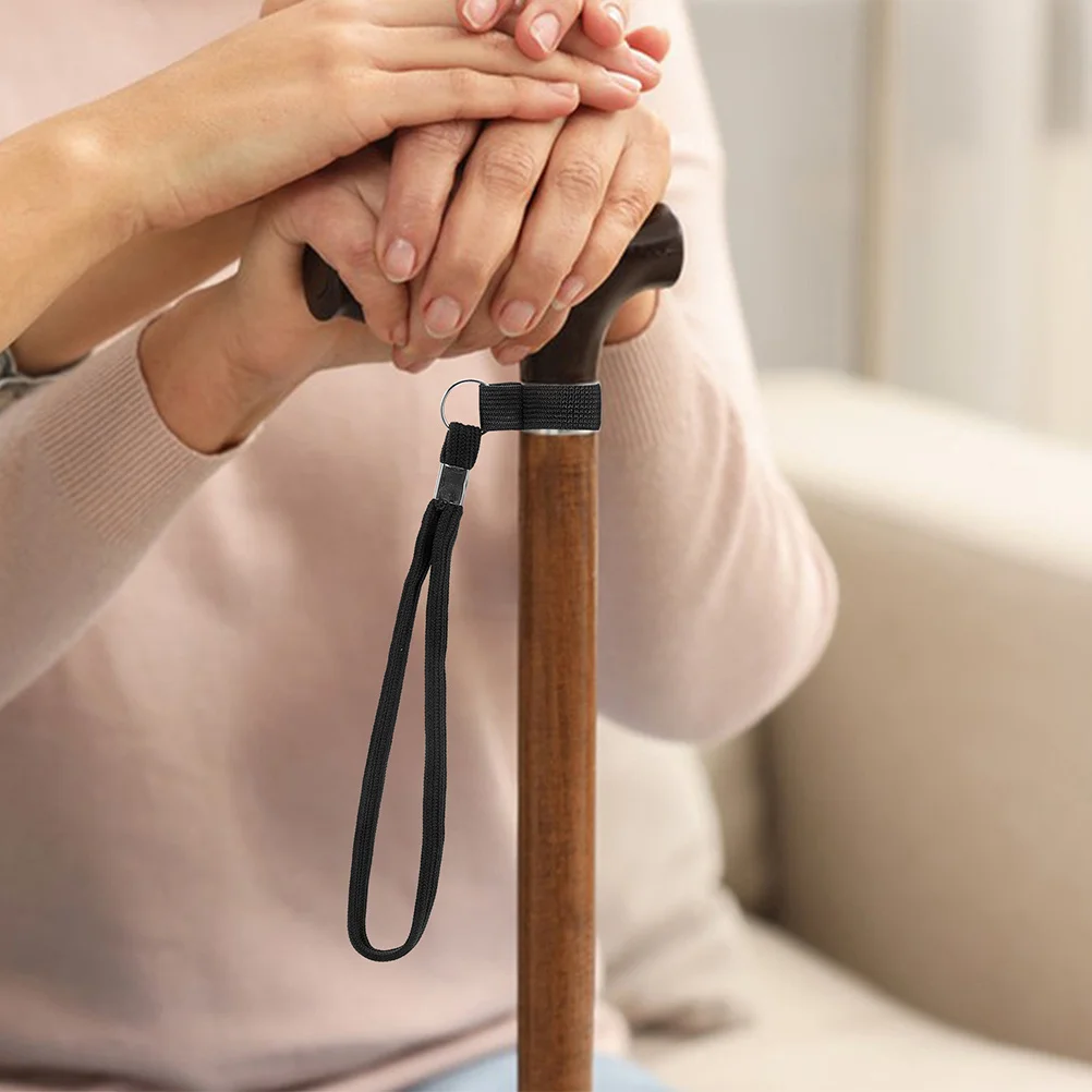 

8Pcs Cane Wrist Straps Adjustable Anti-Lost Nylon Lanyard Replacement for Walking Canes Seniors Hiking Accessories Walking Stick