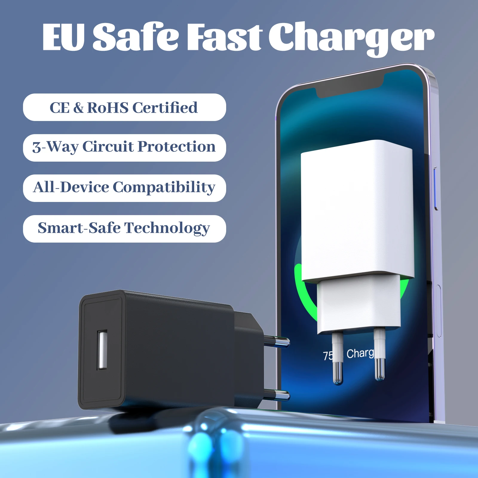 USB-A Wall Charger,… - image