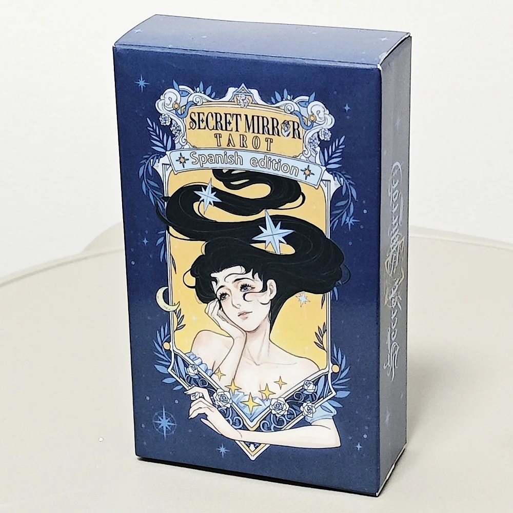 Secret Mirror Tarot Deck 78 Pcs Modern Tarot Cards 10.3*6cm with