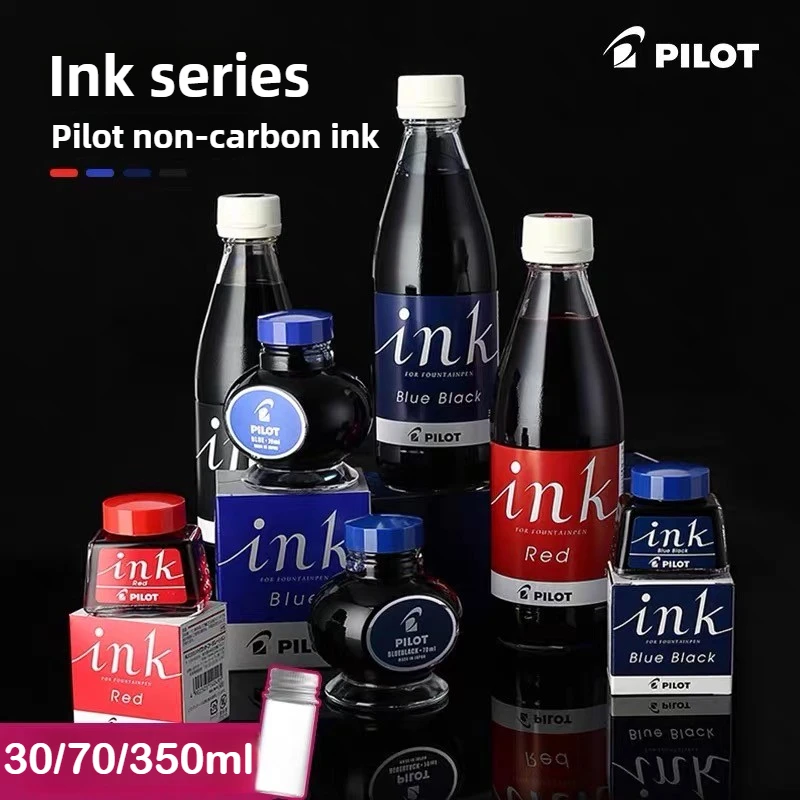 

Pilot 30 Color Fountain Pens Ink 350/15ml Glass Bottled Writing Calligraphy Waterproof Ink Office School Supplies Stationery