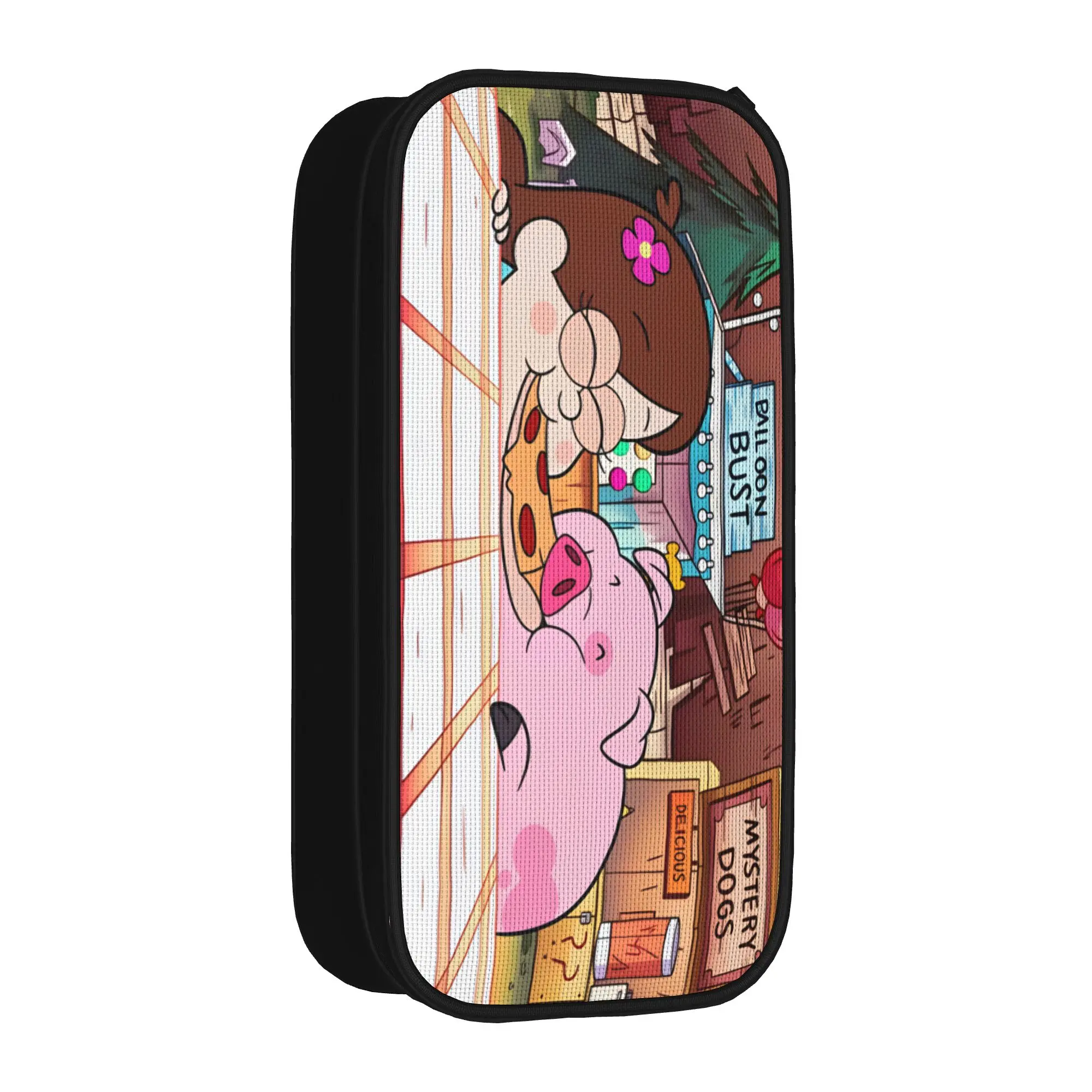 Mabel Pencil Case G-Gravity Falls Boy Girl Vintage Pencil Bag Design Back To School Pencil Cases Stationery Organizer