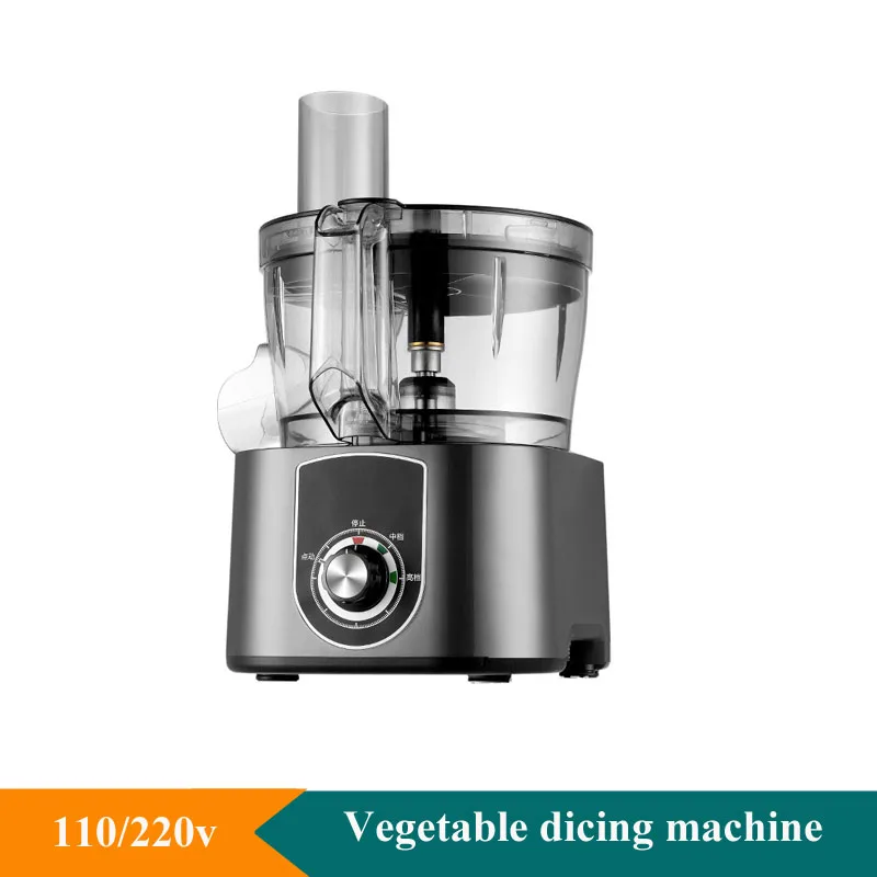 110V 220V 8mm 10mm Electric Potato Tabletop Dicer Machine Vegetable Cube Cutting Machine Carrot Radish Potato Dicing Cutter