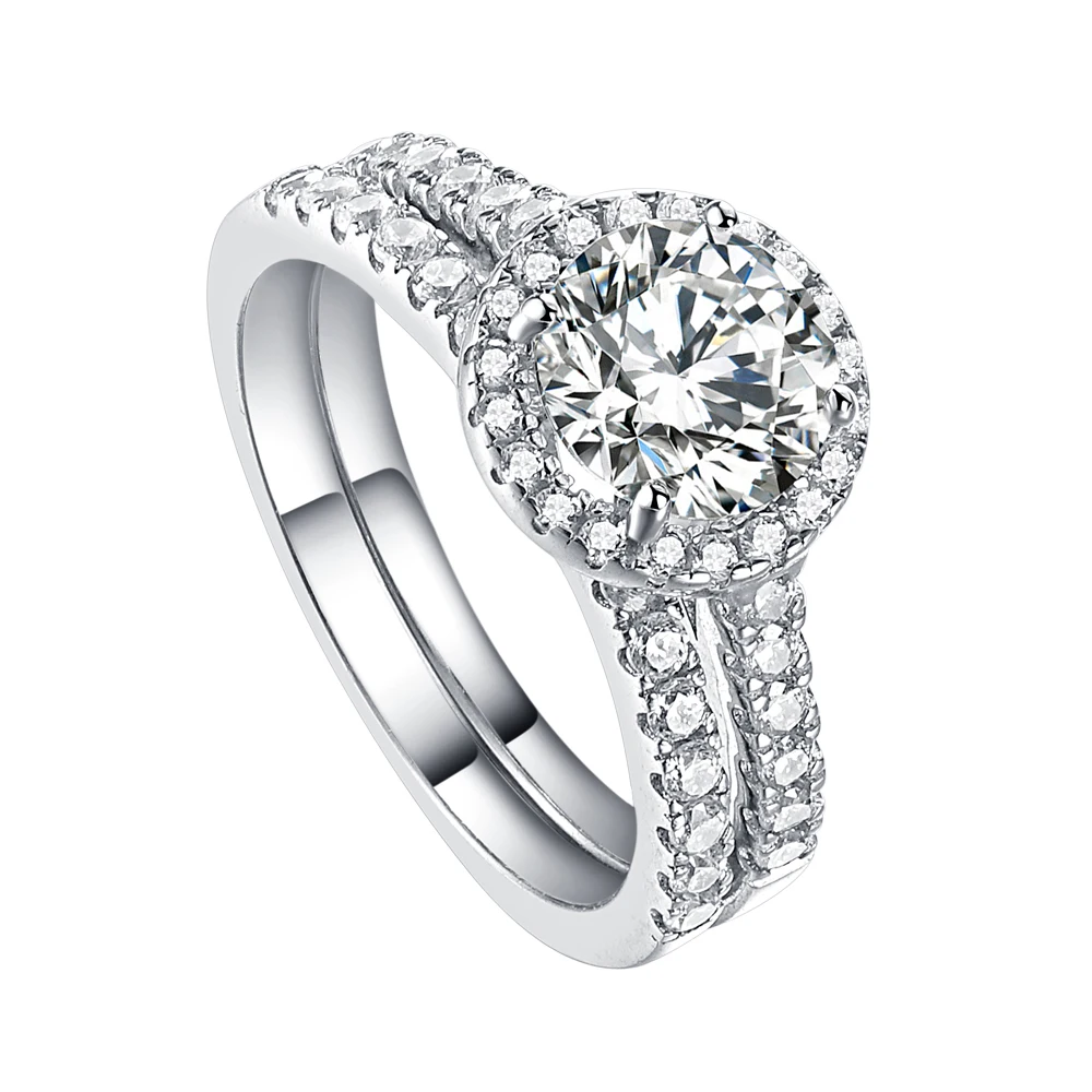 

Ювелирные изделия Sun Star, романтическое обручальное кольцо из стерлингового серебра 925 пробы с цирконом, родиевое покрытие для женской праздничной одежды