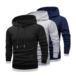 Solid Color Men Women Hoodies Warm Mens Sweatshirt Fashion Streetwear Casual Men's Loose Breathable Pullovers top