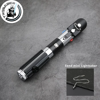 TXQSABER Lightsaber Vader SE SRGB Piksel Lazer Kılıç hiçbir Bıçak Metal Kolu Pürüzsüz Salıncak Blaster Lightsword Oyuncaklar Cosplay Yetişkin için