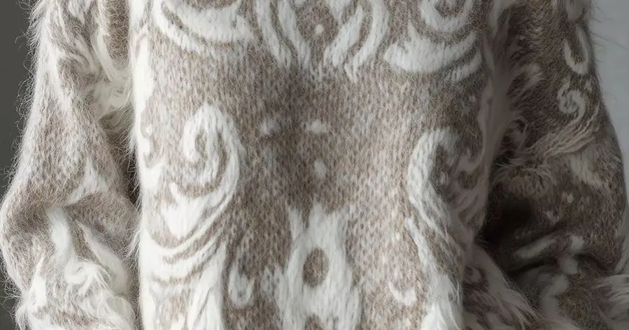 

Женский винтажный пушистый вязаный свитер с высоким воротником, пуловер с длинными рукавами и узором, минималистичный повседневный элегантный топ