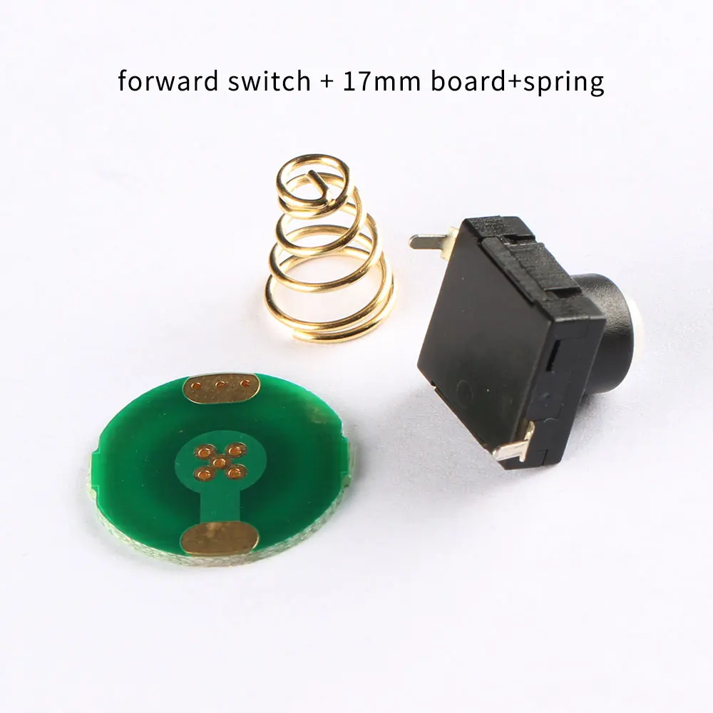 forward switch + 17mm board + spring