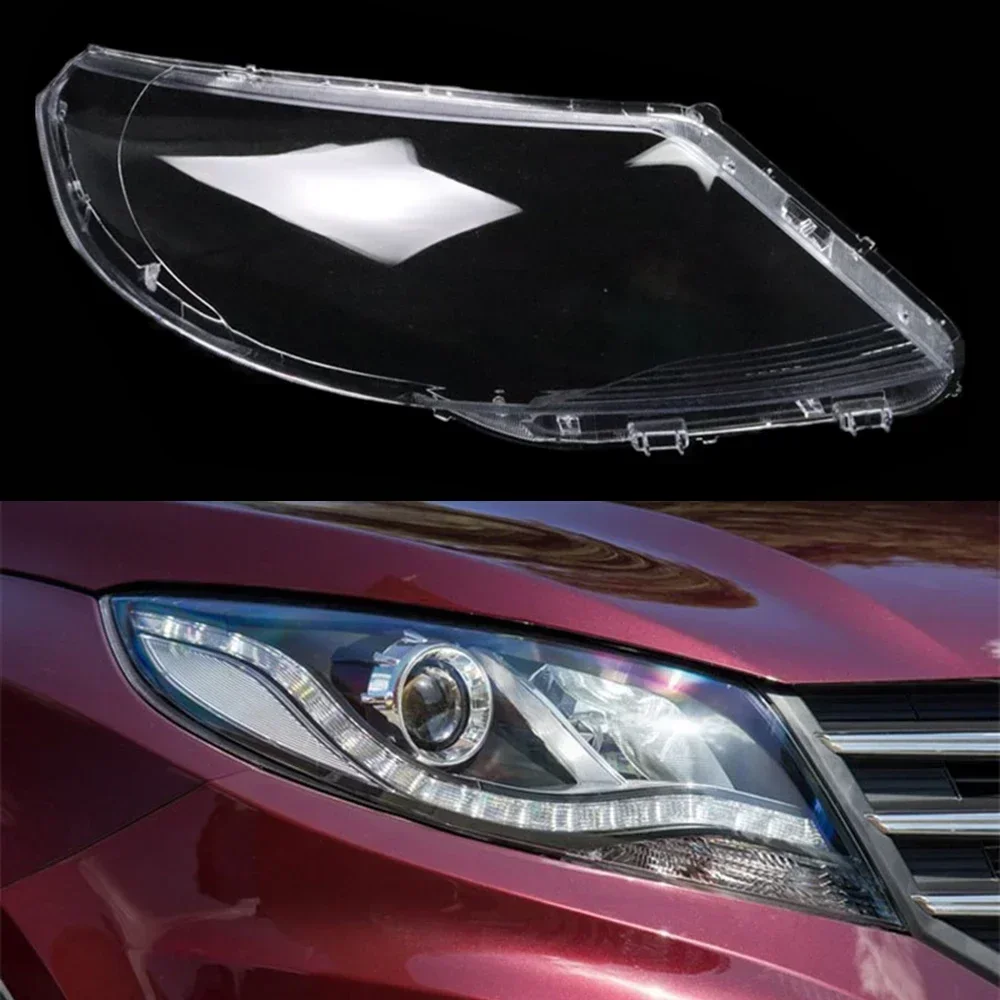 

For Dongfeng Fengon 580 2016-2018 Headlight Transparent Cover Lampshade Headlamp Shell Plexiglass Replace Original Lens