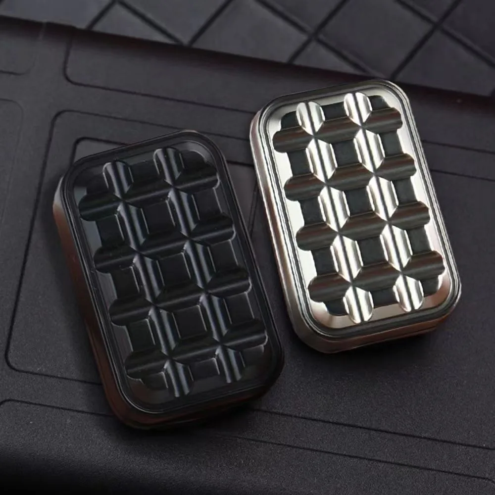 Stressverlichting Speelgoed Fidget Slider Speelgoed Edc Pocket Metalen Schuifregelaar Tactiele Kaart Fidget Office Angst Verlichting Verjaardagscadeau Nieuwe Stijl