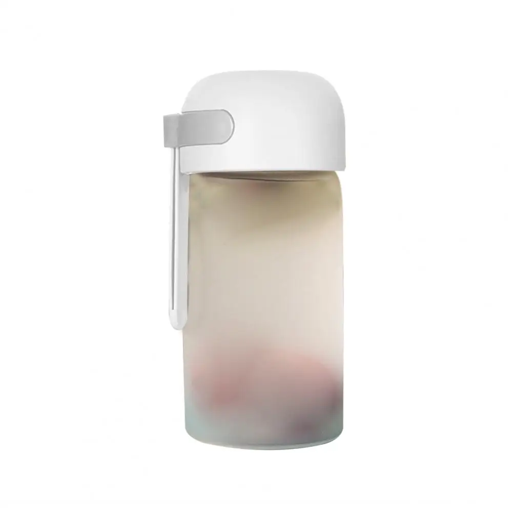 

320ml/420ml Creative Good Sealing High Borosilicate Glass Anti-corrosion High Hardness Frosted Glass Cup for Cycling