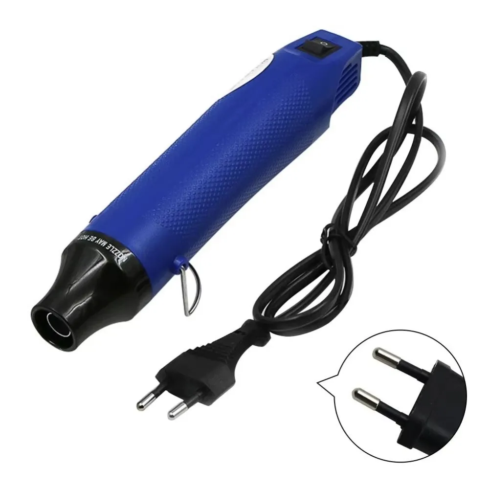 300W Heat Electric Power Tool 220V Shrink Plastic Hot Air DIY Tool Color With Supporting Seat