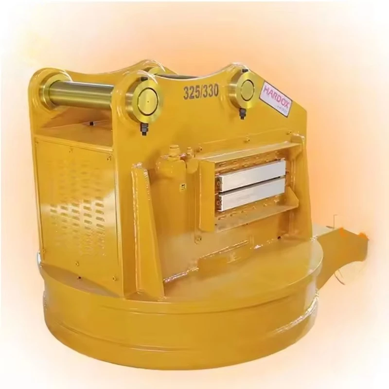 Fast Charging Electric Lifting Magnet Junkyard Magnet Circular Lifting Circular Magnetic Scrap Lifting Magnet for Efficient Work