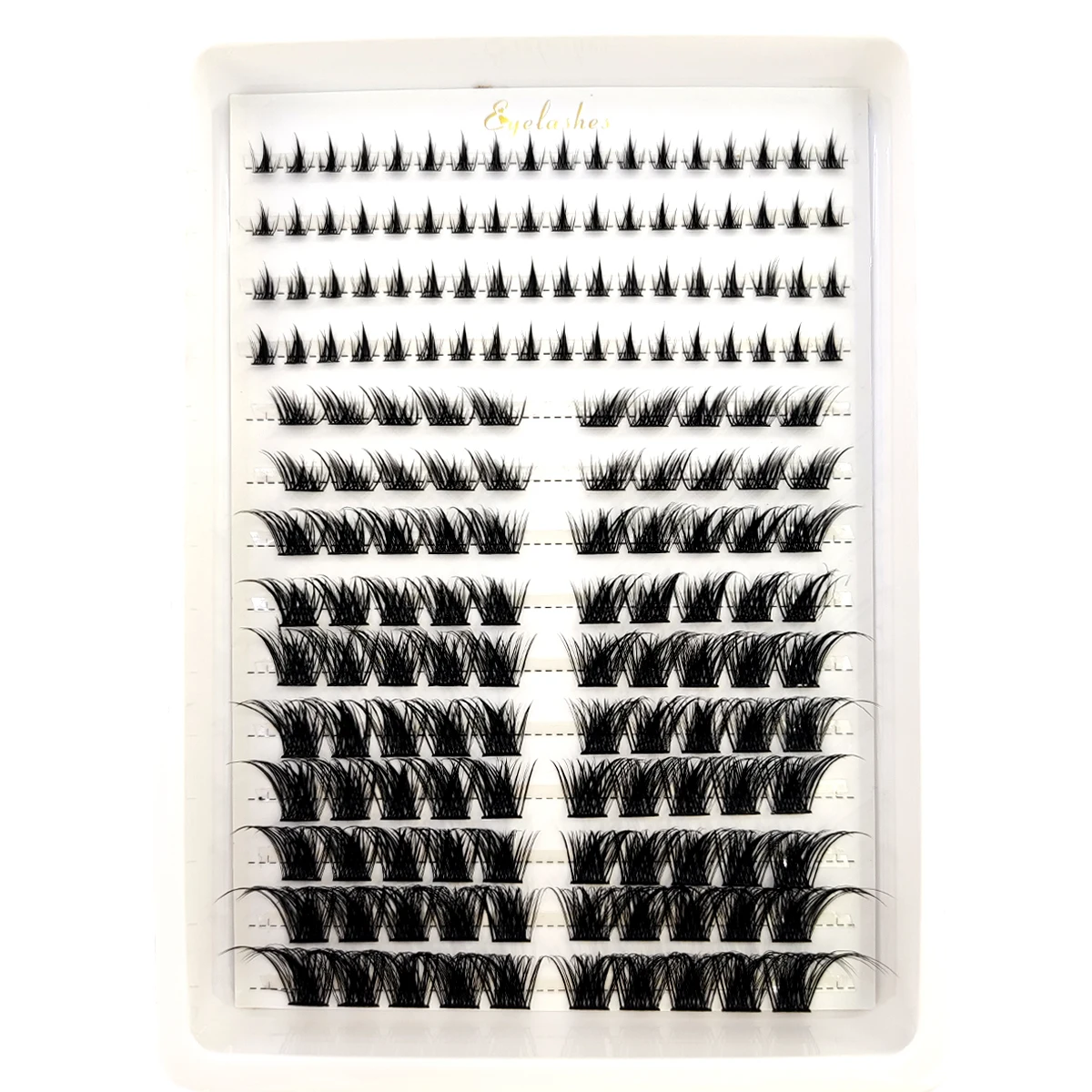 Eyelash clusters and lower eyelashes extended thick eyelashes DIY anime eyelash clusters extended eyelashes