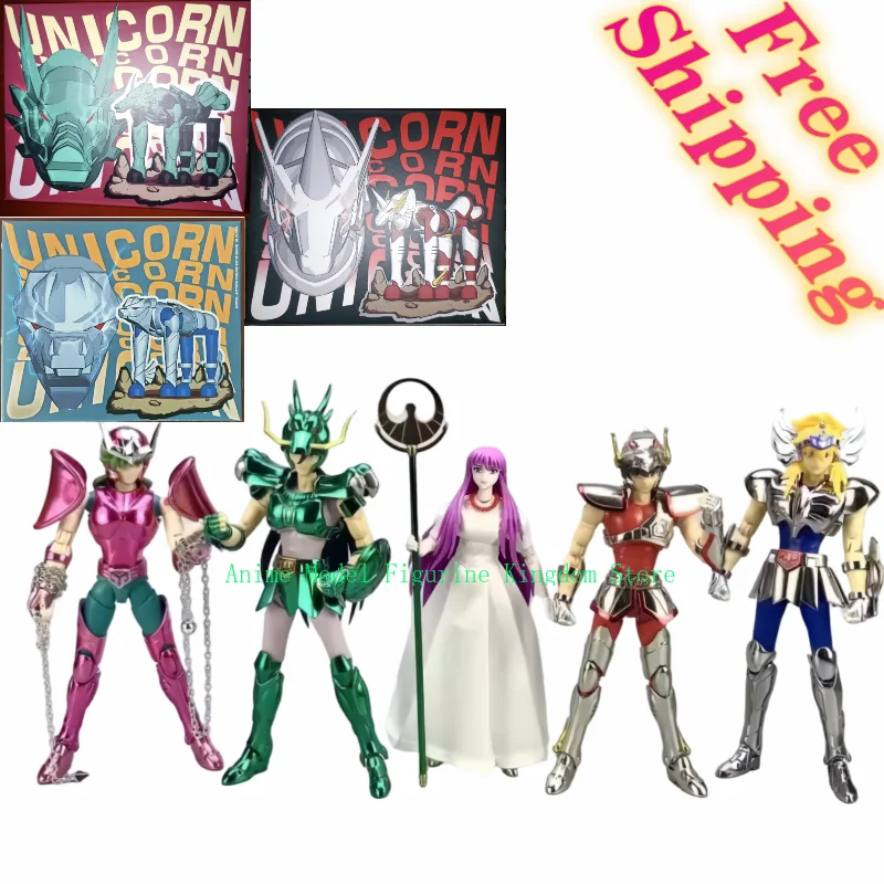 

Модель GT V1: 20-летие Saint Seiya Myth Cloth EX EX – Феникс Икки, Пегас Сейя, Дракон Ширю, Андромеда Шун, Китайский Лебедь Хёга