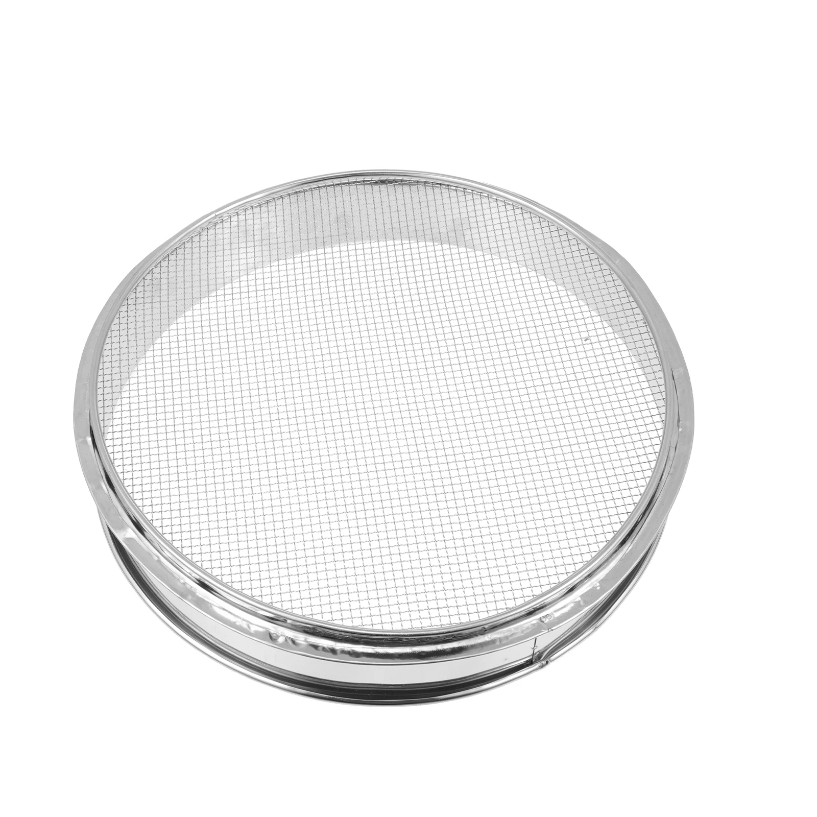 

Grain Distributor Sieve Sifter Stainless Steel Handheld Flour Material Mesh Sifting Screen Kitchen Beans Colander