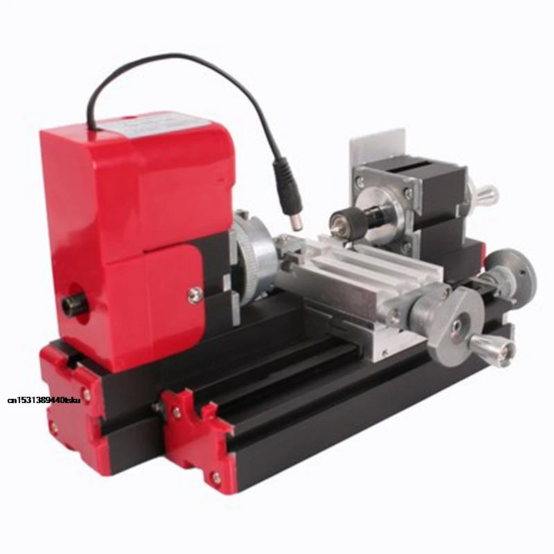 

DiscountSix-in-one multifunctional woodworking machine tool microcomputer lathe, metal teaching processing machinNEW