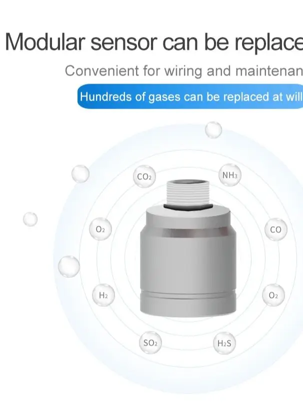 Sensor de gás H2S para detectores de gás DR600