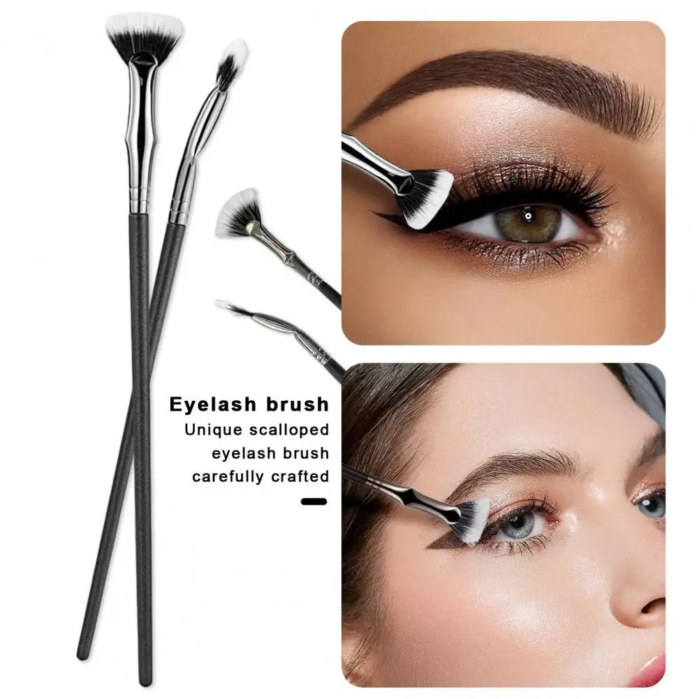 Fan-shaped Mascara Brush Professional Fan Shape Mascara Brush for Natural Lifting Effects No for Enhancing for Perfectly