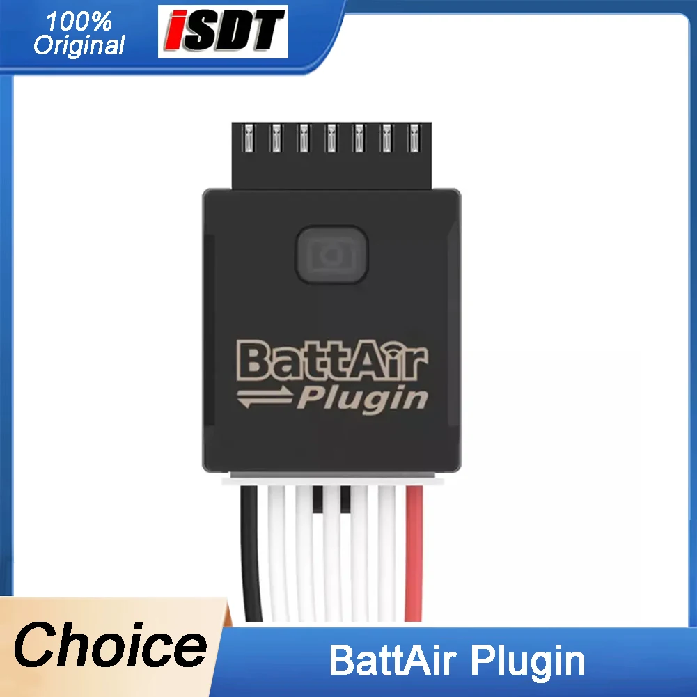 

5PCS ISDT BattAir Plugin Battery Management System Lipo Battery Smart Controller APP Compitable-Bluetooth Control 3-4S 5-6S