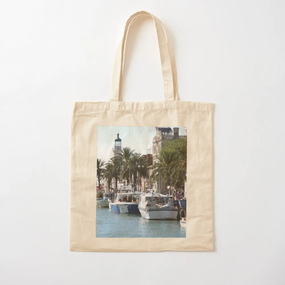 Rive Droite, La Grau du Roi, Camargue, South of France Tote Bag tote bags men shopping trolley bag Women's shopper bag