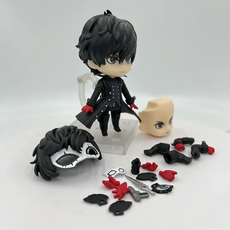 #989 Ren Amamiya Persona 5 Joker Anime Figure Megami Tensei Protagonist Action Figure #363 Morgana/Futaba Sakura Figure Doll Toy