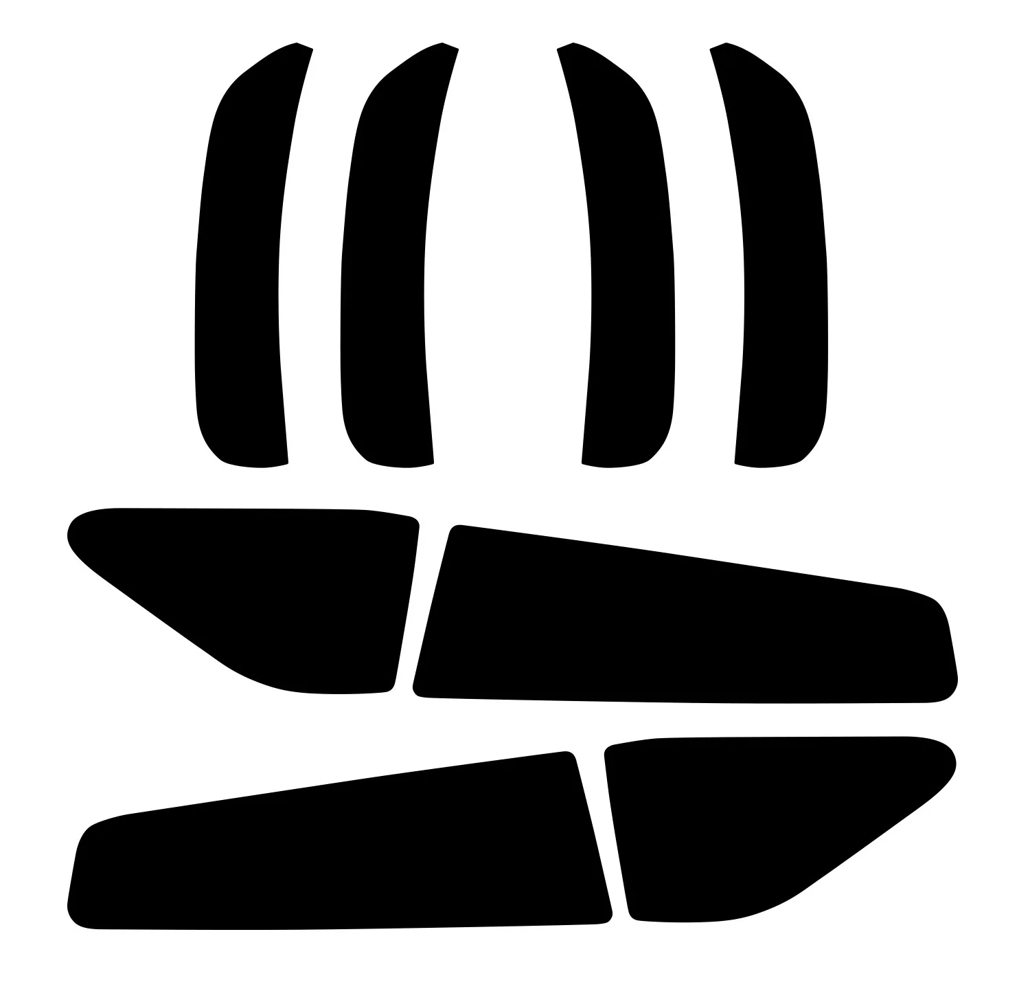 

Car Rear Tail Light Sticker Side Moked Lamp Films Smoked Vinyl Precut Tint Overlay for Dodge Charger 2015-2022 Accessories