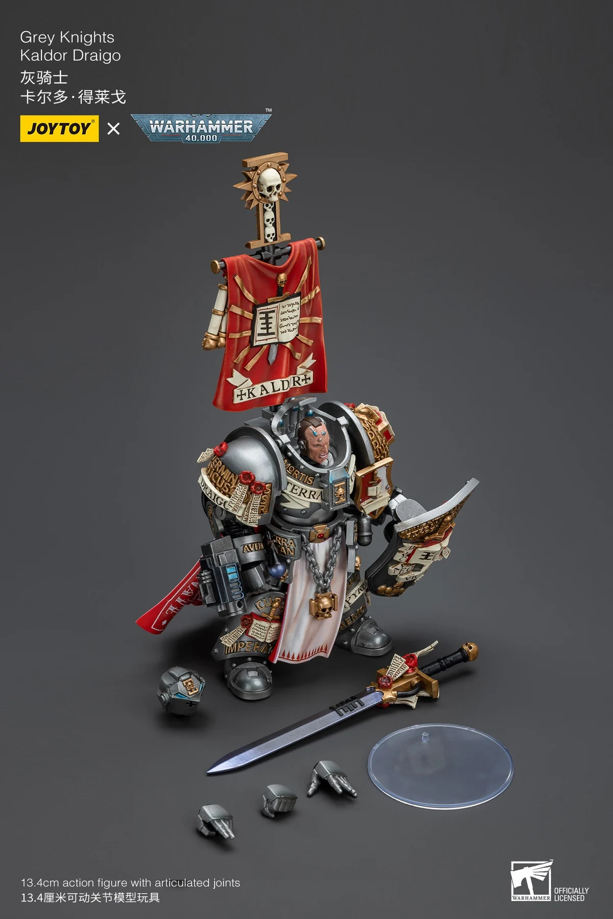 JOYTOY 1/18 Grey Knights Grand Master Voldus Kaldor Draigo Castellan Crowe Interceptor Strike Squad Terminator Actiefiguren