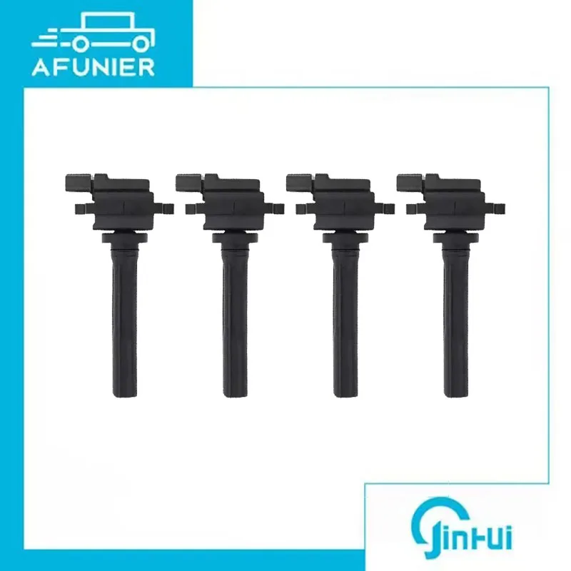 Bobine d'allumage, 4 pièces, pour Chevy Tracker Suzuki Aerio Esteem Vitara 1.8 2.0 2.3 L4 OE No. :33410-77E20,33410-77E21,33410-77E22,UF237