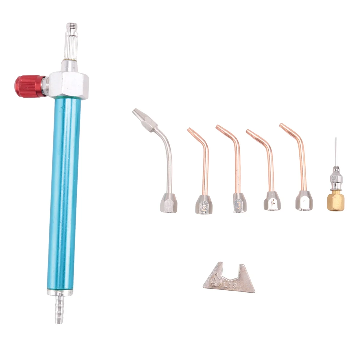 

B50C Jewelry Tool Water Oxygen Welding Torch With 5 Tips Jewelry Hydrogen Equipment Goldsmith'S Tools