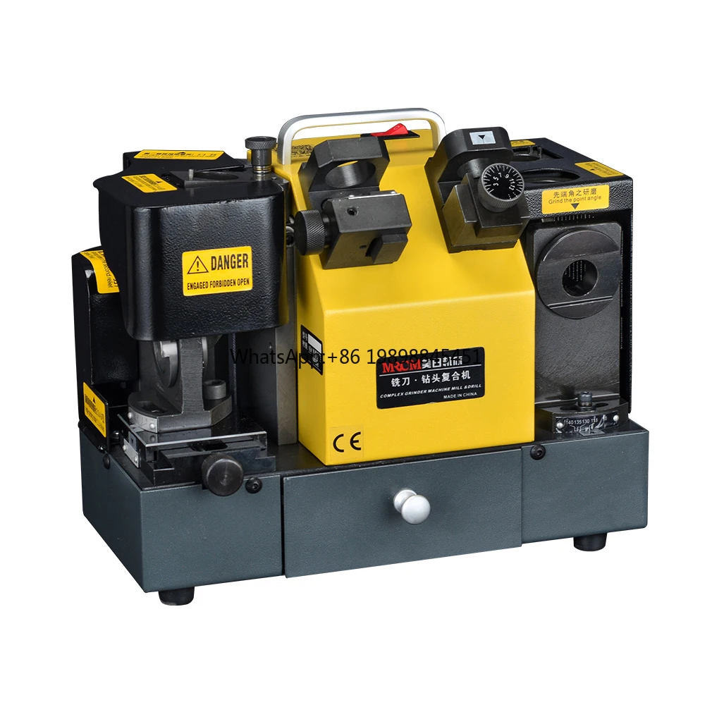 

MRCM Easy Operational Profession Complex Sharpener of Drill Bit & End Mill F4