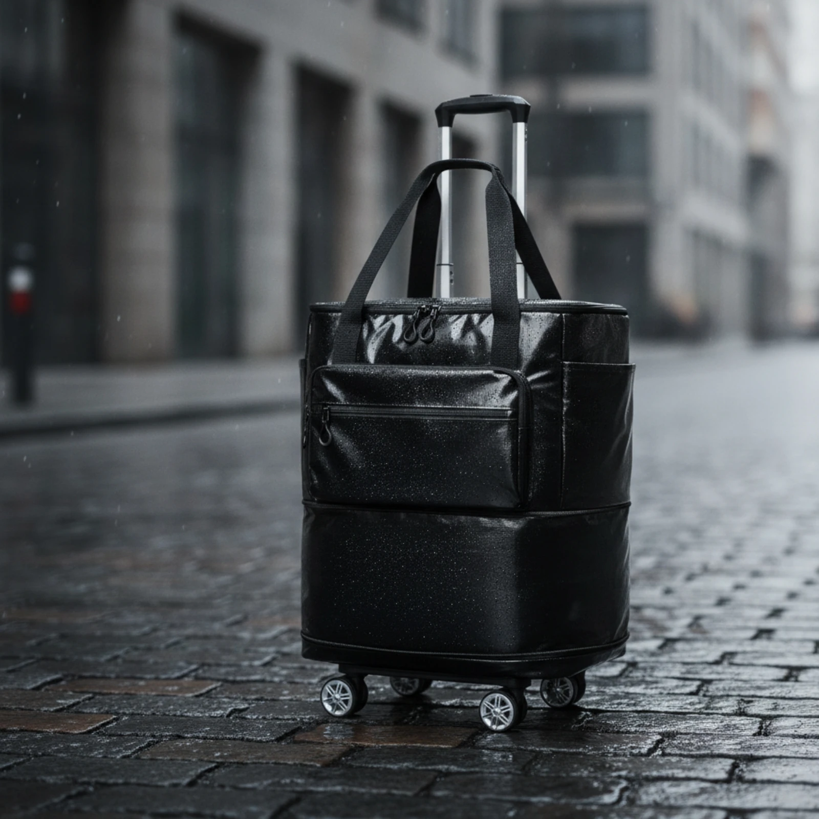 Wheeled Travel Bag Collapsible - Foldable Rolling Luggage Bag 评论和价格