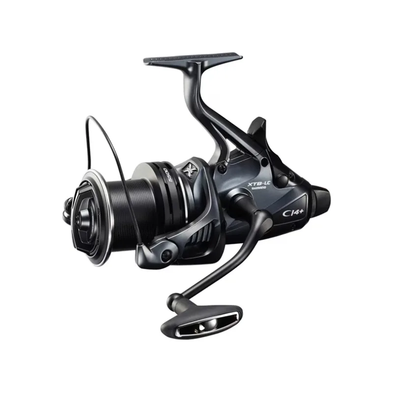 

【Best-selling】 New Original C14+ Bait Runner 14000 XTB-LC Fishing Reel Carp Fishing Spinning Reel 4.6:1 Foldable Handle Free Sp