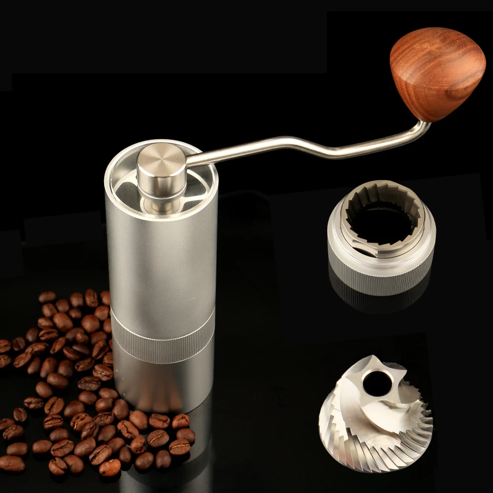 

Coffee Tools Hand Crank Stainless Steel Portable Espresso Manual Coffee Grinder With 25g Capacity Factory Direct Sale