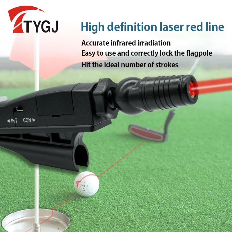 TTYGJ Golf Putter Sight Infrared/Laser Sight Indoor Teaching Products Auxiliary Correction