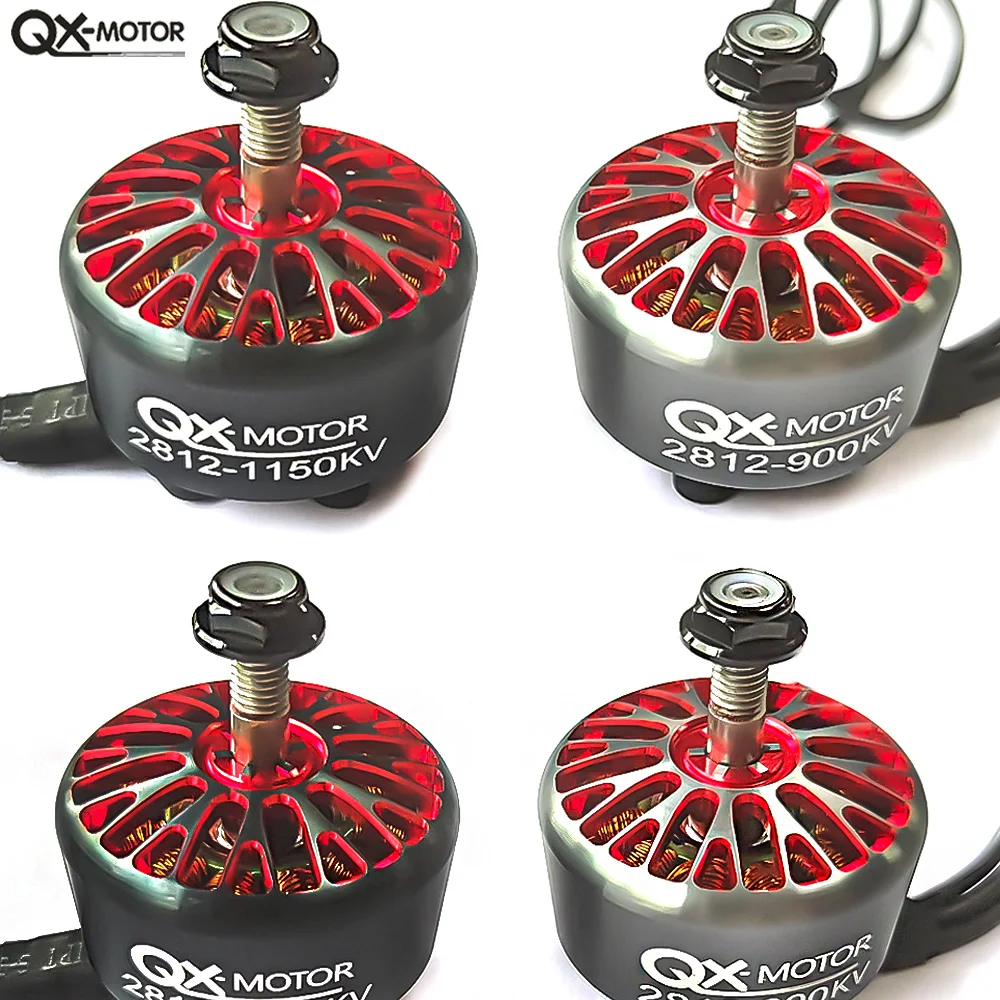 QX-MOTOR QX2812 900kV 1150kV Brushless Motor White Black For Helicopter 8-9 Inch FPV Racks XL8 XL9 Toy Parts