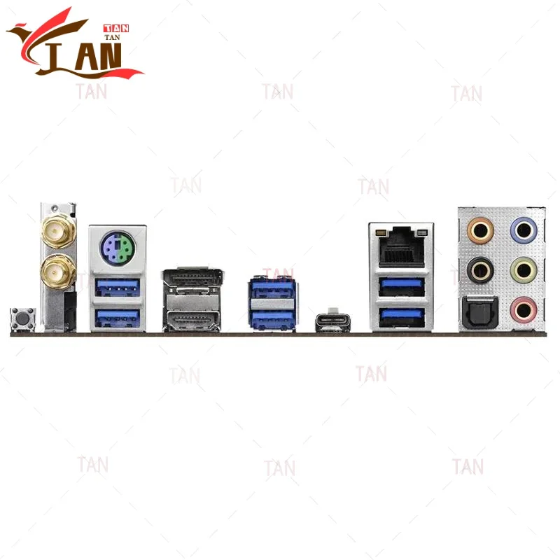 For ASROCK Z390 PHANTOM GAMING-ITX/AC Motherboard 64GB HDMI M.2 LGA 1151 DDR4 Mini-ITX Z390 Mainboard 100% Tested Fully Work TAN