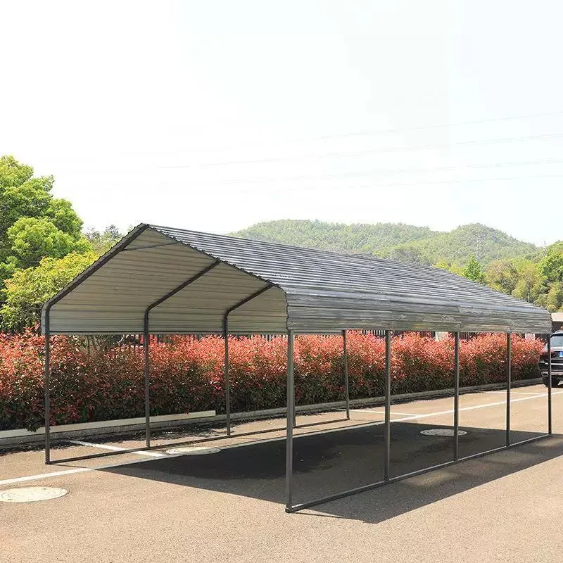 #For Carport 10 x 15 ft Heavy Duty Metal Carport Canopy with Galvanized Steel Roof, Outdoor Garage Car Shelter Shade for Car&