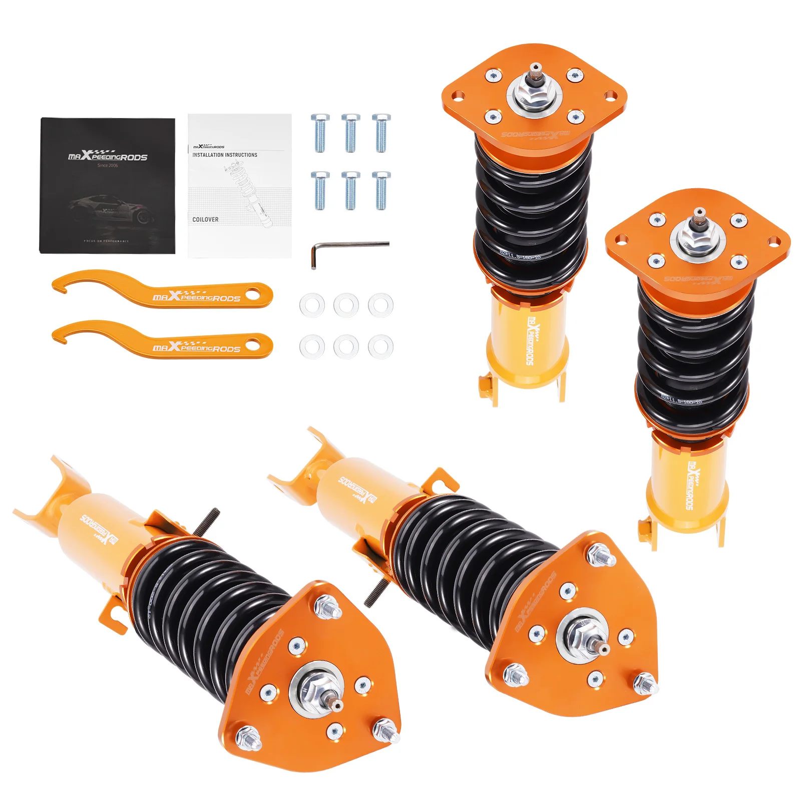 

MaXpeedingrods Coilovers For Nissan 350Z 03-08 INFINITI G35 Sedan 03-06 RWD
