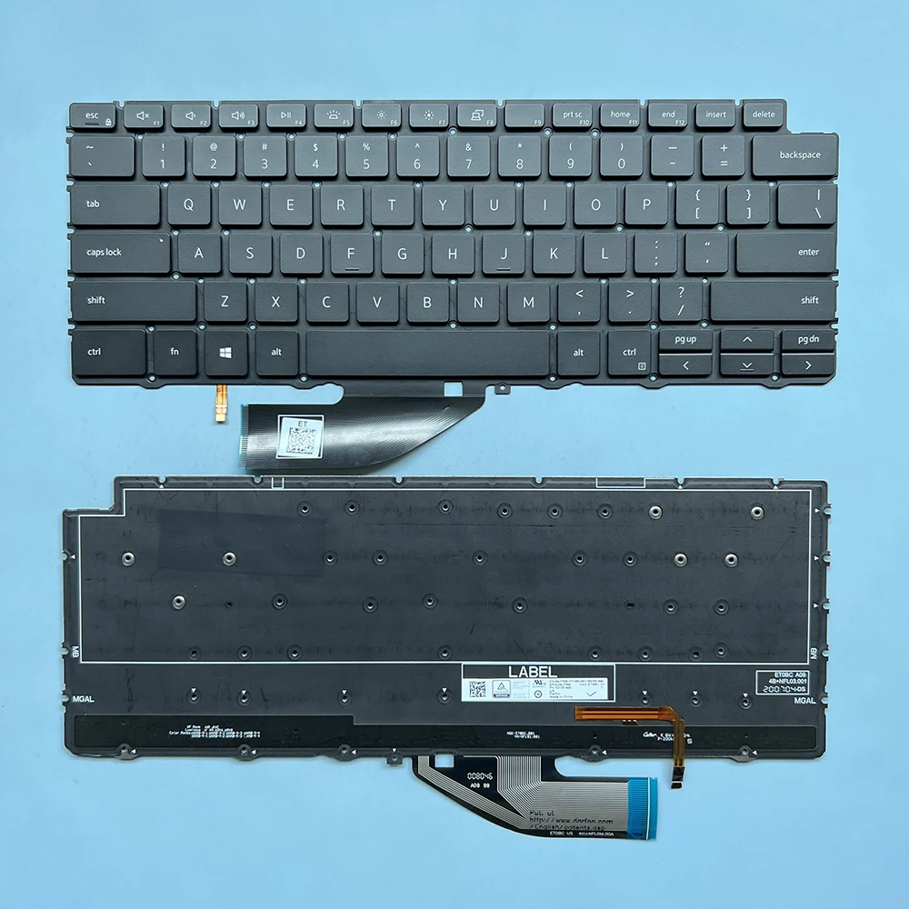 

7390 2-in-1 US Keyboard for Dell XPS 13 7390 2-in-1 P103G XPS 13 9310 2-in-1 03PMXP 0RD0CJ 06DKJ8