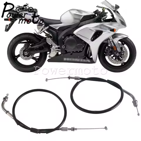 Throttle Cable Motorcycle Accelerator Gas Throttle Carburetor Choke Cable For Honda CBR600RR CBR600 2003-2006 CBR1000RR CBR1000