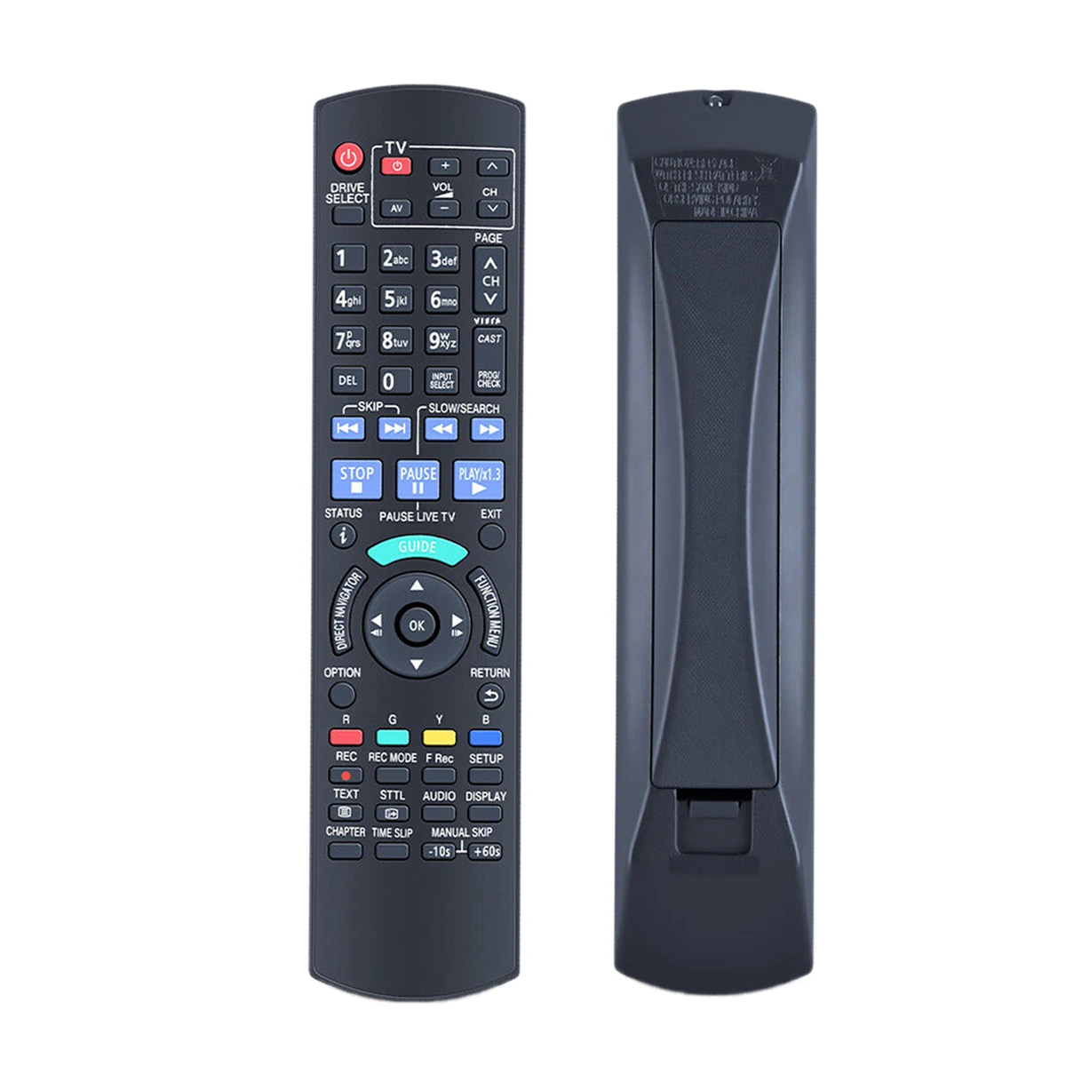 New For Panasonic DMR-XW380 DMR-XW385 DMR-XW390 DMR-XW480 Blu-ray Disc Recorder-Remote Control