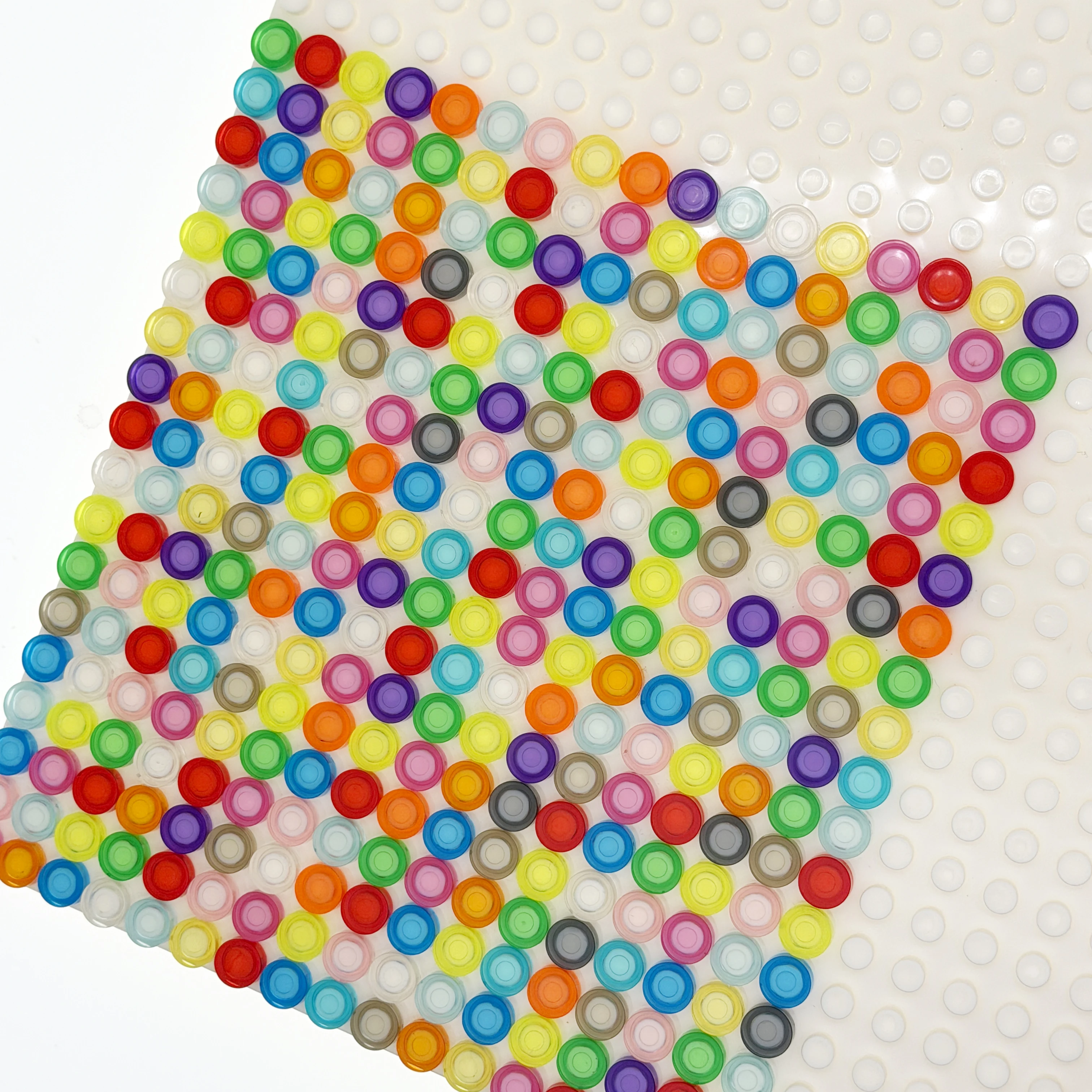 

1000PCS Buildings Blocks 98138 Tile 1x1 Round Collections Bulk Modular GBC Toy For High-Tech MOC Set