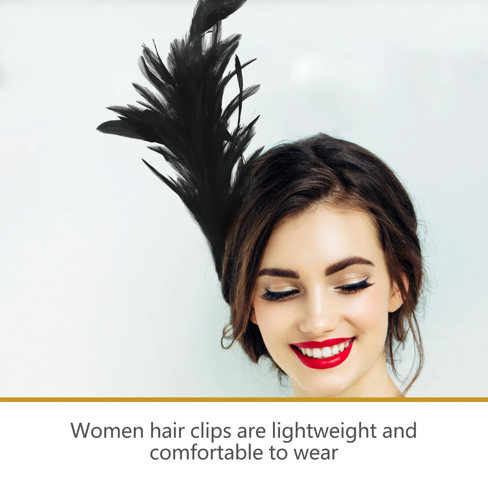 مشابك شعر بلوم للنساء، إكسسوارات زفاف أنيقة، دبابيس شعر مزخرفة خفيفة الوزن على الطراز العتيق للحفلات