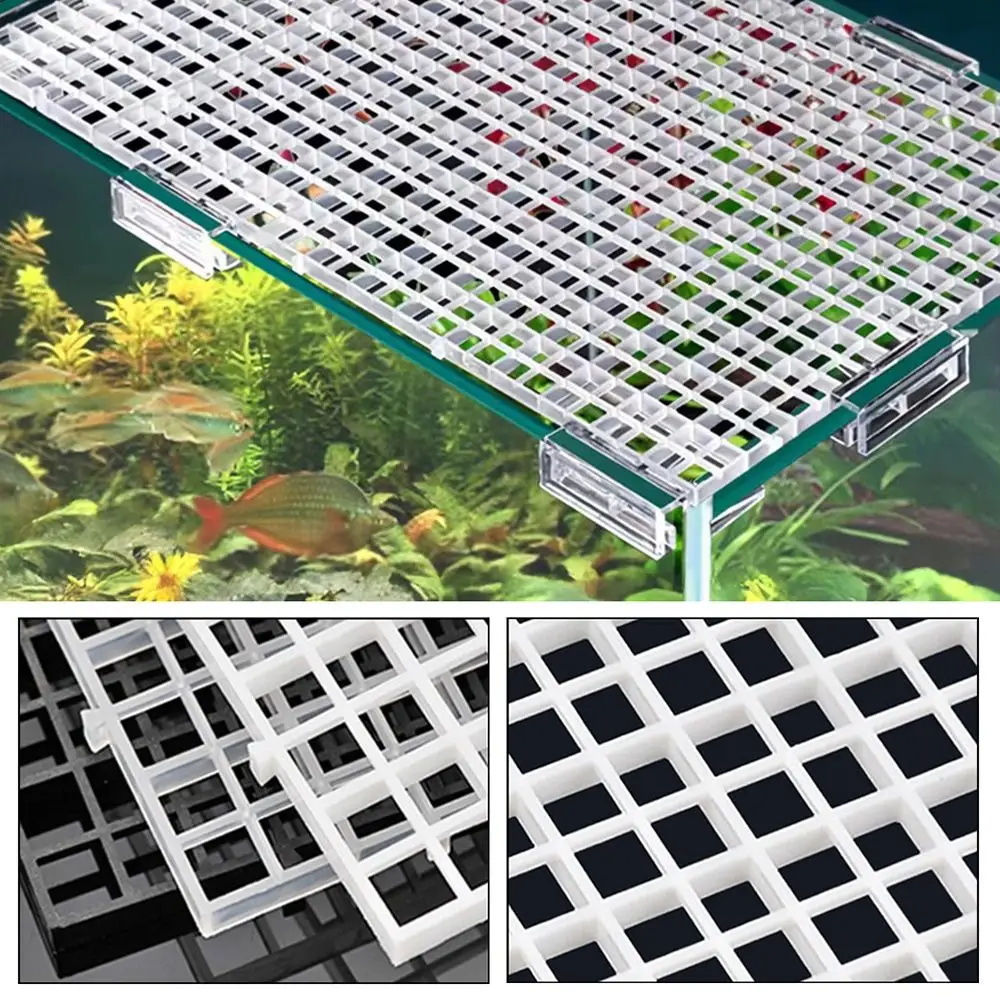 Langlebige 30x15/30x30cm Aquarium-Isolierplatte Abnehmbare Verbindbare Hohlgitter-Trennplatte Bodenfilterplatte für Aquarien – Detail 8