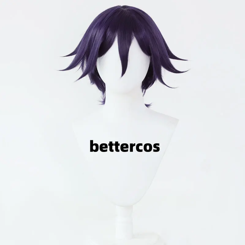 Kokichi Oma Wig Game Danganronpa Cosplay Men Halloween Danganronpa Kokichi Oma Cosplay Costume Wig