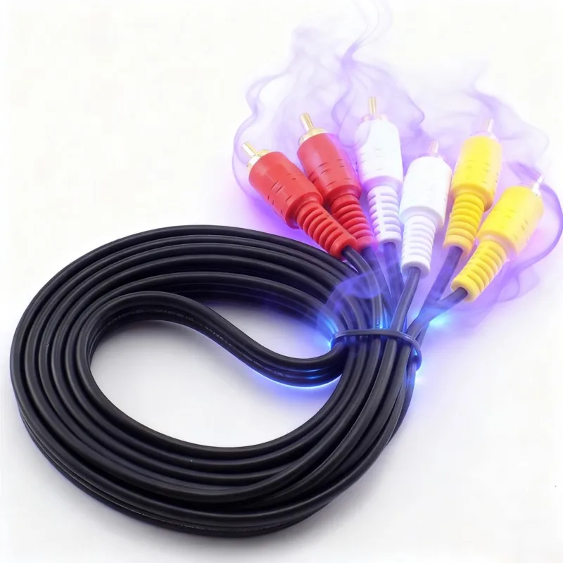 1/2/5Pcs 1.5M 3 Rca…