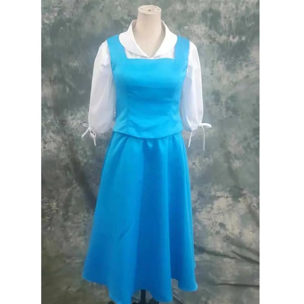 

Village Belle Princess Cosplay Costume For Adults Women Beautiful Dress Costume