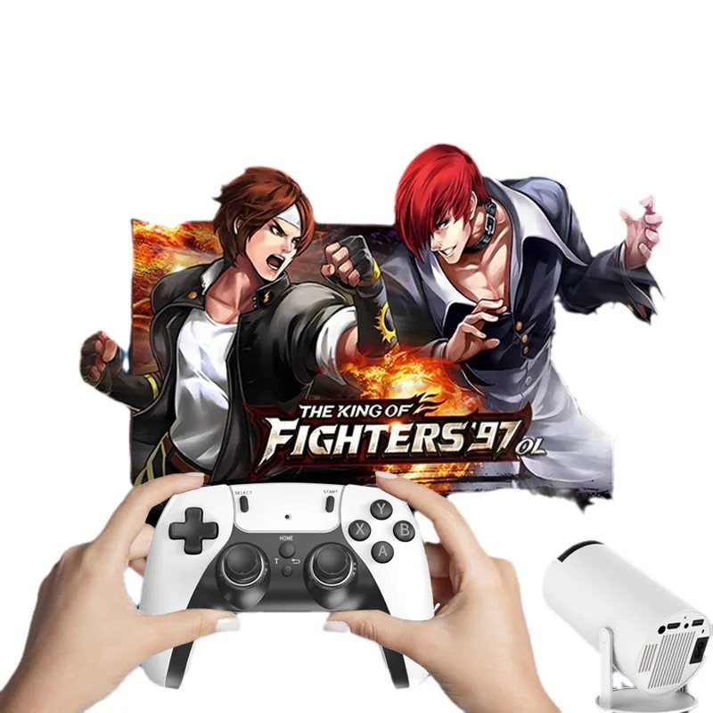 HY00 ريترو وحدات تحكم ألعاب الفيديو المحمولة الذكية 4K 1080P العارض التحكم عن بعد أندرويد صغير المنزل ل N64 صندوق الألعاب