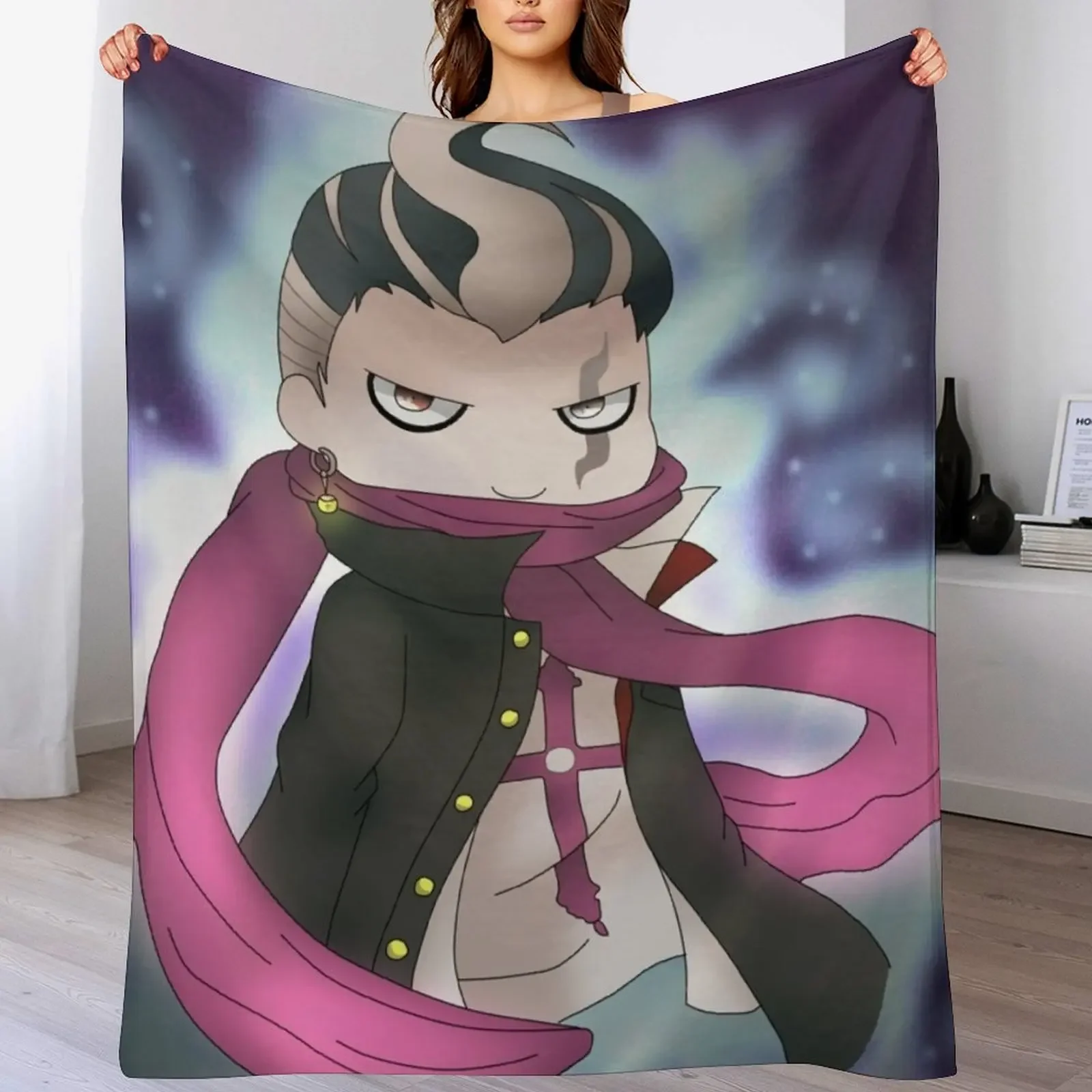 

Gundham Tanaka Throw Blanket Shaggy Furry Soft Blanket for Bedroom Living Room